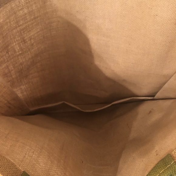 Hello Weekend Burlap Tote Bag - Picture 6 of 6